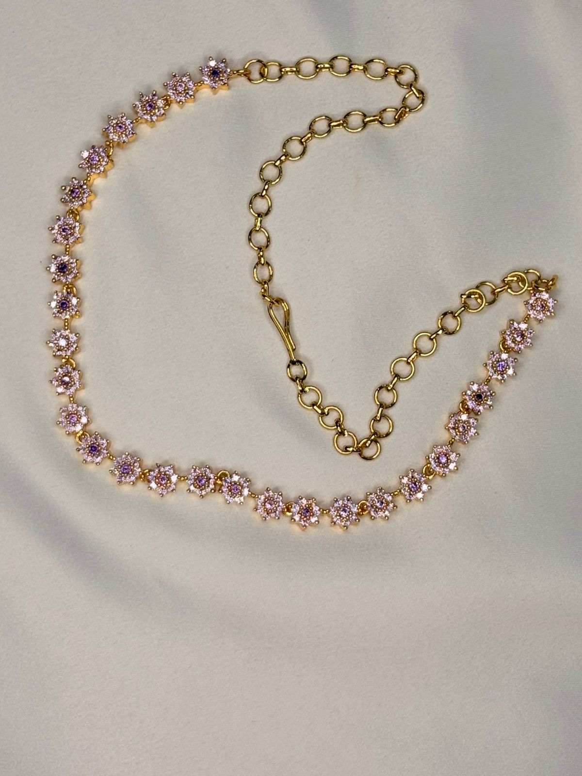 Star Necklace with Matching Earrings