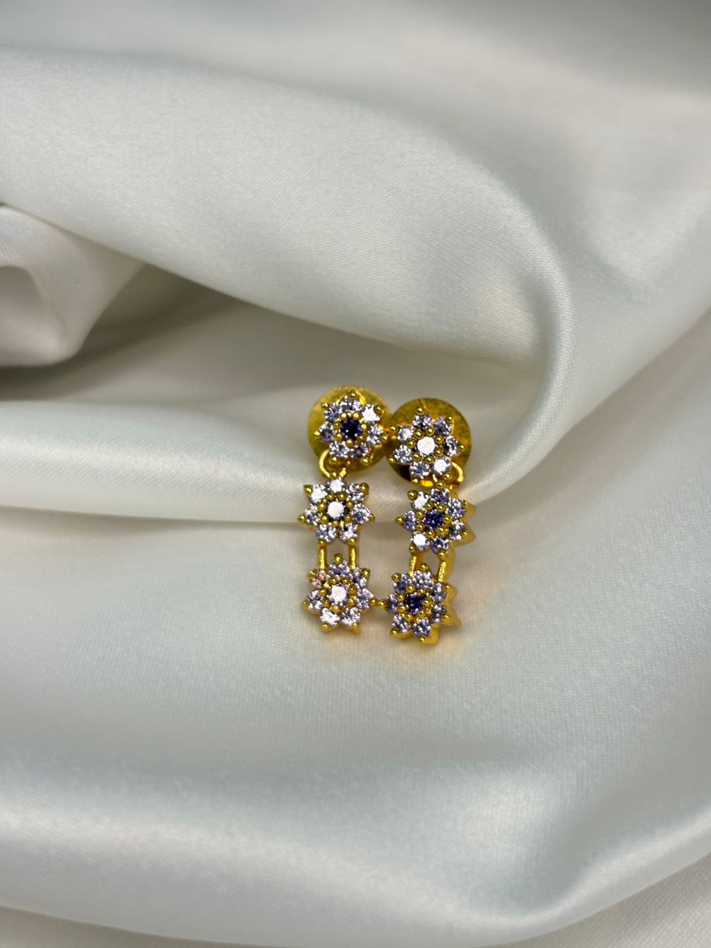 Star Necklace with Matching Earrings